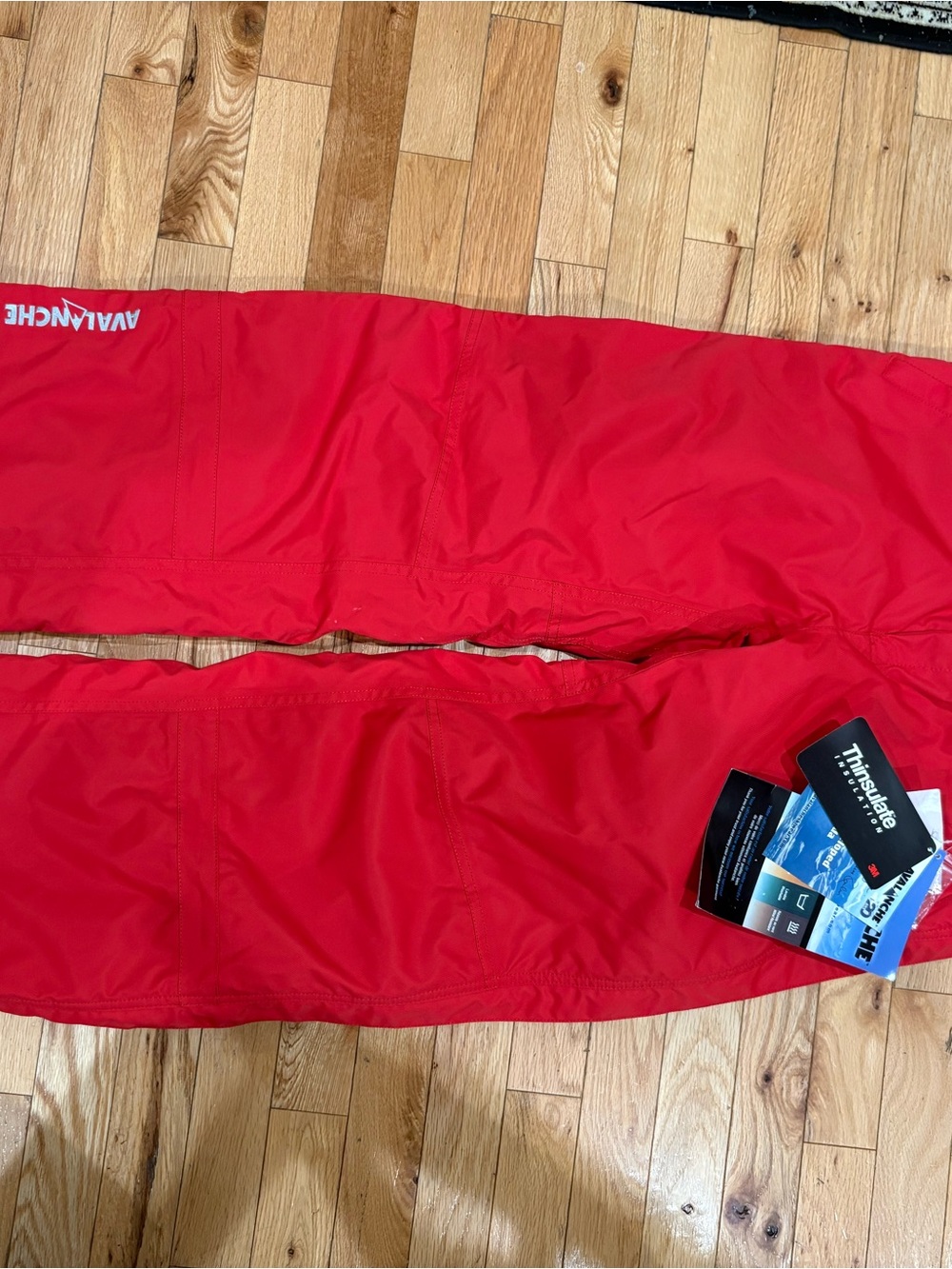 Avalanche Red Snow Pants